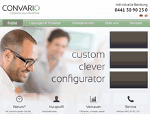 Tablet Screenshot of convario.net